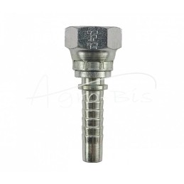 10 vnt - Hidraulinė jungtis - tiesus galas DKR DN08 1/4" BSP 6044.0608 - DKRDN081/4BSP