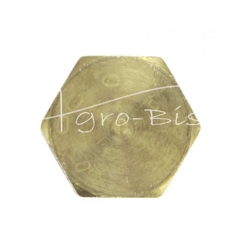 10 vnt - Žalvarinė purkštuvo aklinoji veržlė G1/2" - G1/2