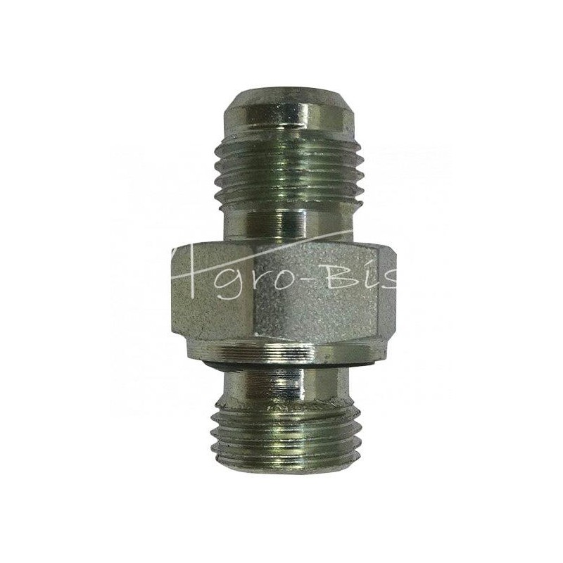 10 vnt - Hidraulinė jungtis BB 9/16 - 9/16"" UNF/UNF ED" - HS407