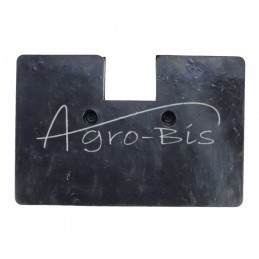 10 vnt - Guminis kastuvas 155x98x11 Claas kombainui - 605450/2