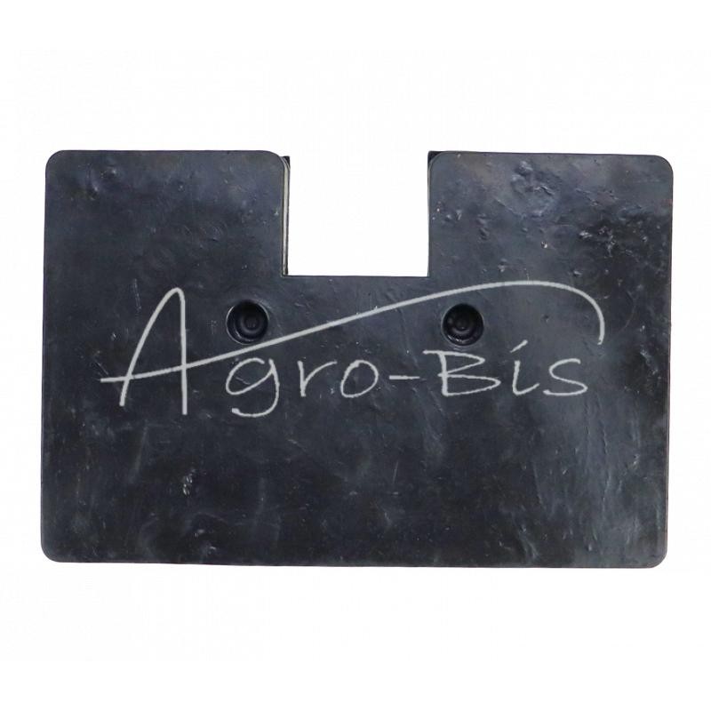 10 vnt - Guminis kastuvas 155x98x11 Claas kombainui - 605450/2
