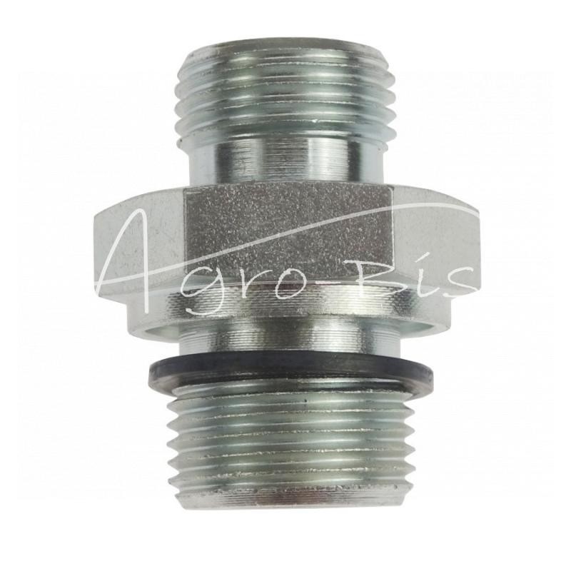 10 vnt - Jungtis - hidraulinė jungtis BB M20x1.5 - M18x1.5 ED/12L - HS451