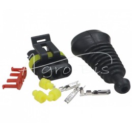 10 vnt - AMP superseal jungtis 3 dalių - aukščiausios kokybės ELMOT hermetiškas kištukas - ZS3WPEL