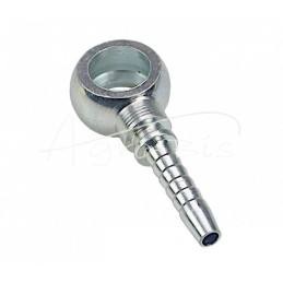 10 vnt - Hidraulinė jungtis - kilpelės antgalis RNM DN06 D14 6081.0806 - RNMDN06D14