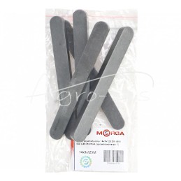 10 vnt - Prizminis raktas 14x9x125 DIN 6885 plienas C45 MORGA - 14x9x125M