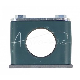 10 vnt - Vienas polipropileno laikiklis vamzdžiams ir kabeliams FI-30mm, komplektuojamas su šešiakampiais varžtais - RAP1X30MM