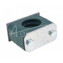 10 vnt - Vienas polipropileno laikiklis vamzdžiams ir kabeliams FI-30mm, komplektuojamas su šešiakampiais varžtais - RAP1X30MM