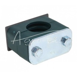 10 vnt - Vienas polipropileno laikiklis vamzdžiams ir kabeliams FI-28mm, komplektuojamas su šešiakampiais varžtais - RAP1X28MM