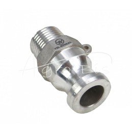 10 vnt - „Camlock“ jungties greito prijungimo kištukas, F tipo, aliuminis, 1/2 colio x 13 mm, PZL HYDRAL - ZCF13H