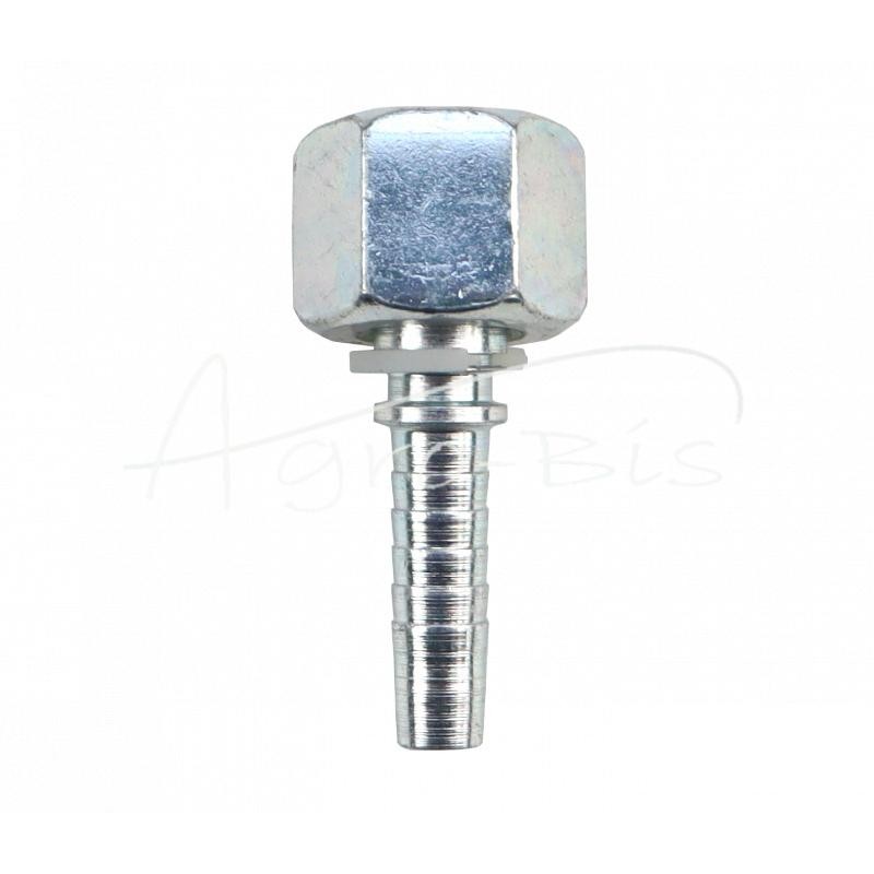 10 vnt - Hidraulinė jungtis DKOS DN08 10S M18x1.5 sunki Premium HYDRAL - DKOSDN08M18x1.5H