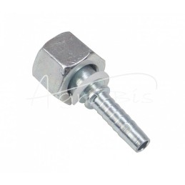 10 vnt - Hidraulinė jungtis DKOS DN08 12S M20x1.5 sunki Premium HYDRAL - DKOSDN08M20x1.5H