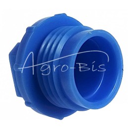 20 vnt - Plastikinis dangtelis su 5/8`` išoriniu sriegiu, mėlynas , - KOR-5/8GN-N
