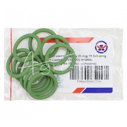 20 vnt - O formos tarpinė 19,2x3 o formos tarpinė, fluoroelastomeras, vitonas, PZL HYDRAL - 19,2x3H