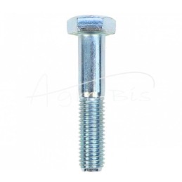 20 vnt - Šešiakampė galvutė, dalinis sriegis M12x60, 8.8 klasė, DIN931, baltai cinkuotas - M12X60/M