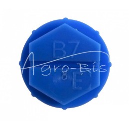 20 vnt - Plastikinis dangtelis su 3/4`` išoriniu sriegiu, mėlynas , - KOR-3/4GN-N