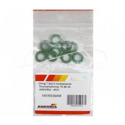 20 vnt - O formos žiedo sandariklis 7,3x2,4, fluoras 50742440, skirtas skirstytuvui Ursus C-360 70-80 Sh ANDORIA , - 54510336AM