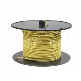 20 vnt - Elektros kabelis LgY-S instaliacijos kabelis 1,00 mm geltonas Premium ELMOT - PE1ZZPEL
