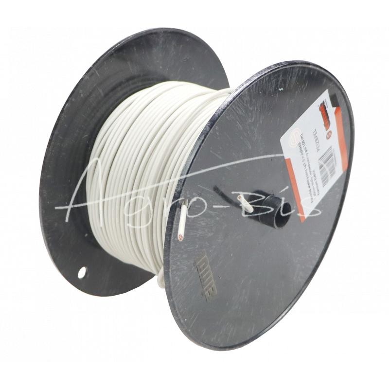 20 vnt - Elektros kabelis LgY-S instaliacijos kabelis 1,00 mm baltas Premium ELMOT - PE1ZBPEL