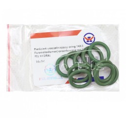 20 vnt - O formos sandariklis 14x3 o formos fluoroelastomeras Vitonas PZL HYDRAL - 14x3H