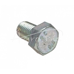 20 vnt - Šešiakampė galvutė, pilnas sriegis, M16x25, 8.8 klasė, DIN933, baltai cinkuotas - HAN00811