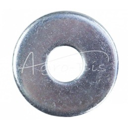 20 vnt - Apvali poveržlė M16 16x56x5 baltai cinkuota didelė serija PN82019 DIN440 - POMD16