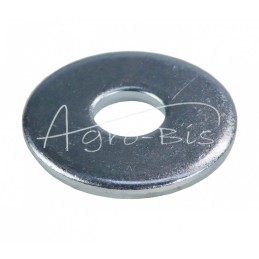 20 vnt - Apvali poveržlė M16 16x56x5 baltai cinkuota didelė serija PN82019 DIN440 - POMD16