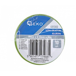 20 vnt - 10 m spalvotos izoliacinės juostos, spalvų mišinys - A0976