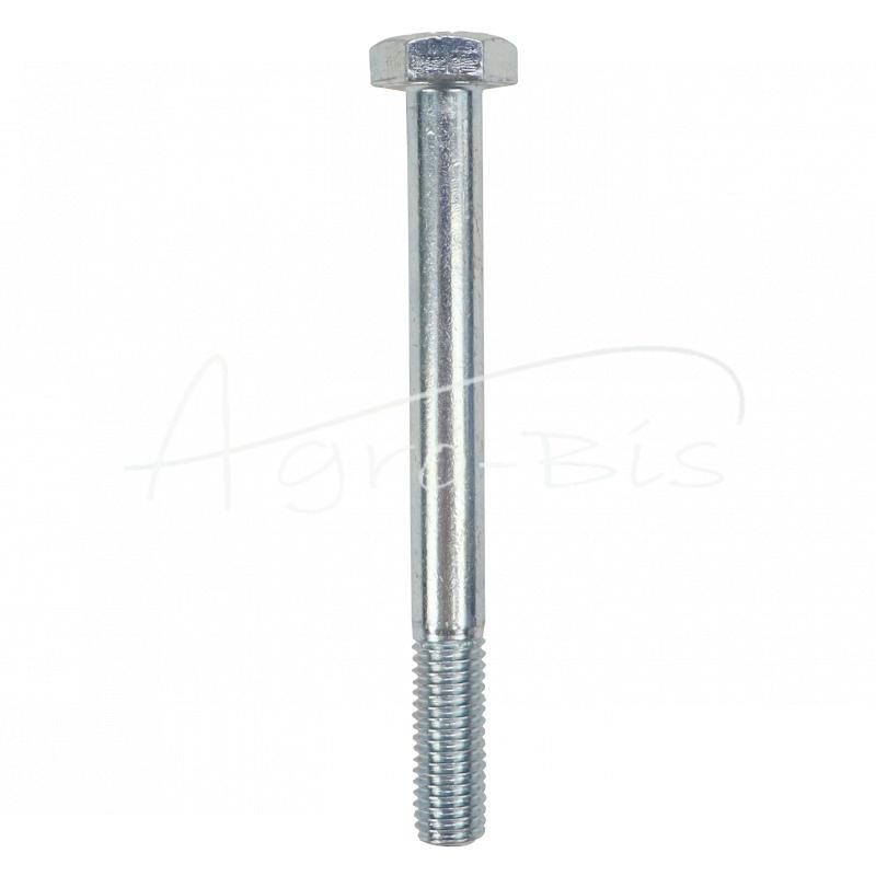 20 vnt - Šešiakampė galvutė, dalinis sriegis M10x100, 8.8 klasė, DIN931, baltai cinkuotas, DB052 Amazone - M10x100 DIN931