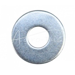 20 vnt - Didelė apvali poveržlė, šiurkšti, 20x60x4 DIN9021 PN82030, baltai cinkuota - POZ20