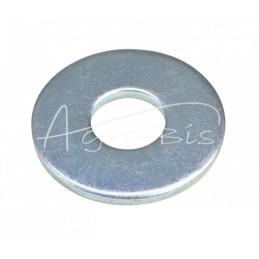 20 vnt - Didelė apvali poveržlė, šiurkšti, 20x60x4 DIN9021 PN82030, baltai cinkuota - POZ20