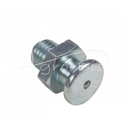 20 vnt - Tepimo antgalis su plokščia galvute FI-12 sriegiu M8x1 DIN 3404, parduodamas 10 vnt. pakuotėje PZL HYDRAL - 340408H