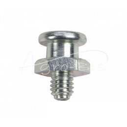 20 vnt - Tepimo antgalis su plokščia galvute FI-12 sriegiu M6x1 DIN 3404, parduodamas 10 vnt. pakuotėje PZL HYDRAL - 340406H