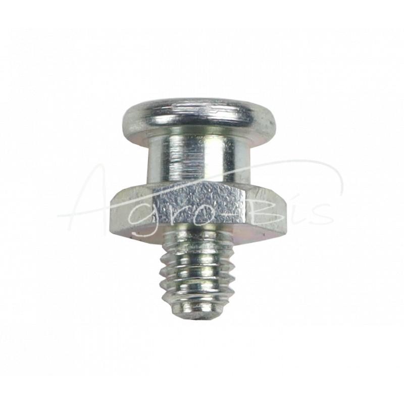 20 vnt - Tepimo antgalis su plokščia galvute FI-12 sriegiu M6x1 DIN 3404, parduodamas 10 vnt. pakuotėje PZL HYDRAL - 340406H