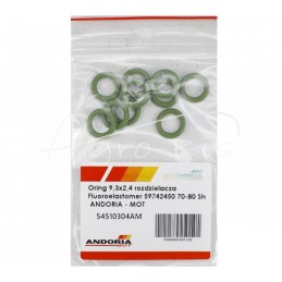 20 vnt - O-žiedo sandariklis 9,3x2,4 o-žiedas fluoras 59742450 skirstytuvui Ursus C-360 70-80 Sh ANDORIA - 54510304AM