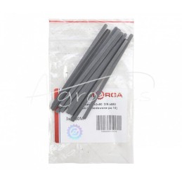 20 vnt - Prizminis raktas 3x3x80 DIN 6885 plienas C45 MORGA - 3x3x80M