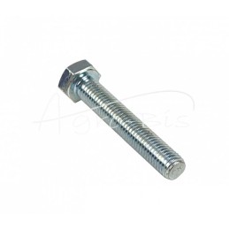 20 vnt - Šešiakampė galvutė, pilnas sriegis, M12x70, 8.8 klasė, DIN933, baltai cinkuotas - M12x70