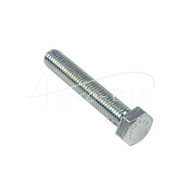 20 vnt - Šešiakampė galvutė, pilnas sriegis, M12x70, 8.8 klasė, DIN933, baltai cinkuotas - M12x70