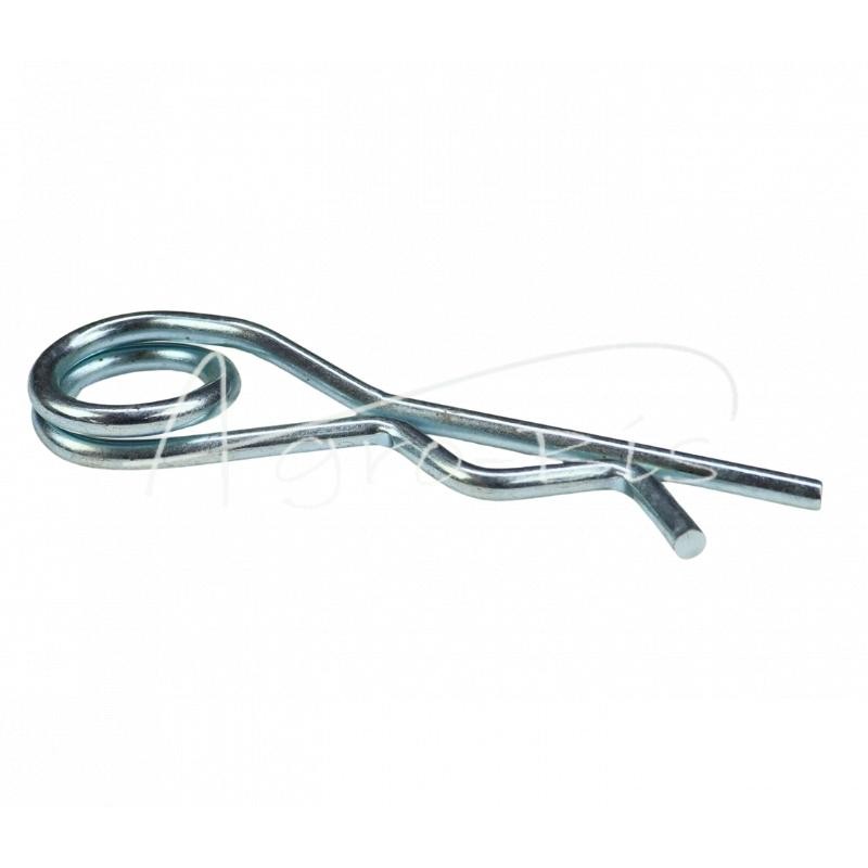 20 vnt - Kamštis, vielokaištis, dvigubas spyruoklinis kaištis su apsauginiu užraktu 5 mm 5002042 cinkuotas - 5002081/0