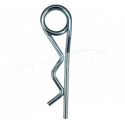 20 vnt - Kamštis, vielokaištis, dvigubas spyruoklinis kaištis su apsauginiu užraktu 5 mm 5002042 cinkuotas - 5002081/0