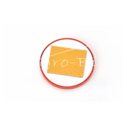 20 vnt - Atšvaitas raudonas apvalus galinis FI-61 lipdukas 840 - 842