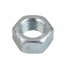 20 vnt - Šešiakampė veržlė M20x2 smulkaus žingsnio, 8.8 klasė, DIN934, baltai cinkuota - M20x2