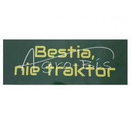 20 vnt - Lipdukas „Žvėris, o ne traktorius“ salone - NB