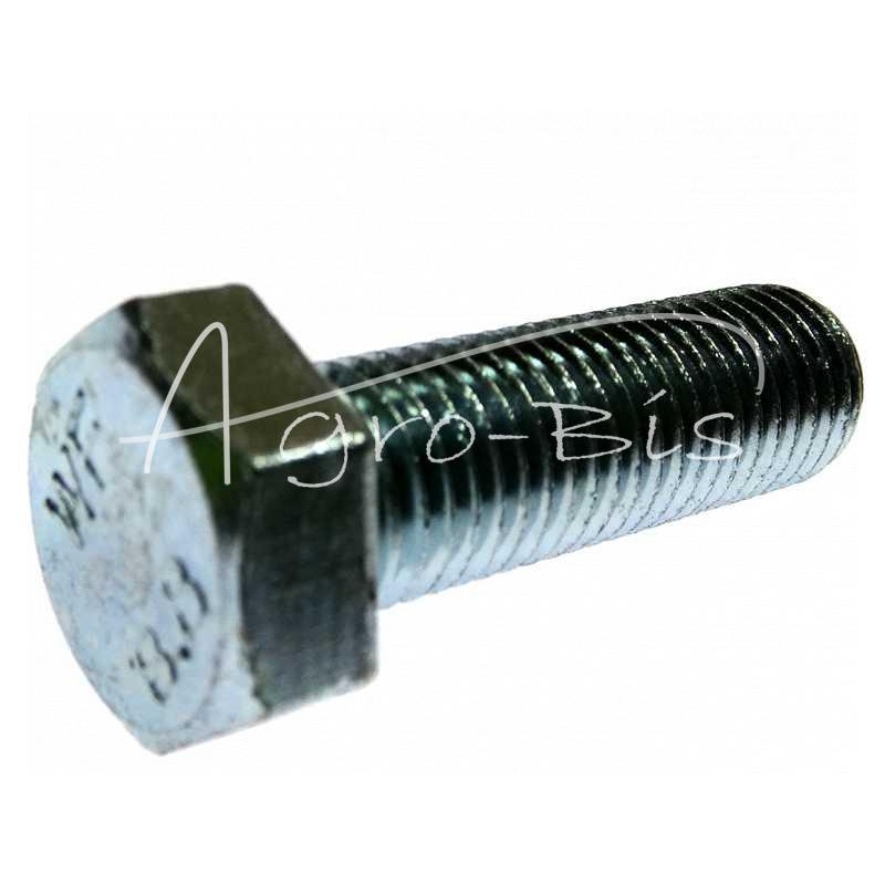 20 vnt - Šešiakampė galvutė, pilnas sriegis, M16x50, 8.8 klasė, DIN933, baltai cinkuotas - 5421079/2