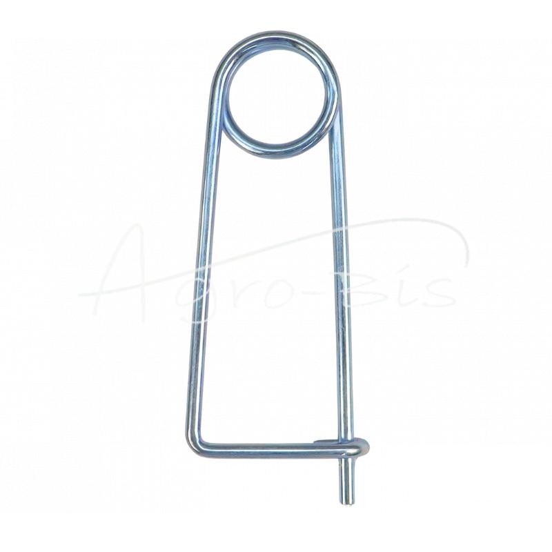 20 vnt - Kamštis, vielokaištis, dvigubas spyruoklinis kaištis su apsauginiu užraktu 5 mm 5002042 cinkuotas - 50020815