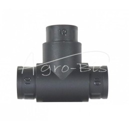 20 vnt - ELMOT T formos jungtis gofruotiems vamzdžiams 10x10x10 , - TK10-10EL