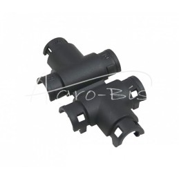 20 vnt - ELMOT T formos jungtis gofruotiems vamzdžiams 10x10x10 , - TK10-10EL