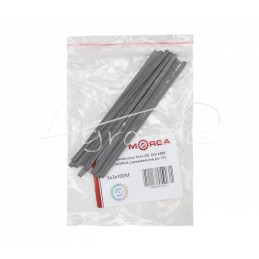 20 vnt - Prizminis raktas 3x3x100 DIN 6885 plienas C45 MORGA - 3x3x100M