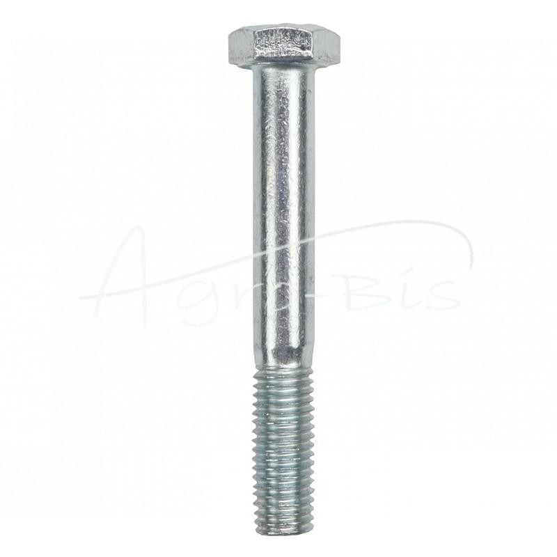 20 vnt - Šešiakampė galvutė, dalinis sriegis M12x90, 8.8 klasė, DIN931, baltai cinkuotas - M12x90 DIN931