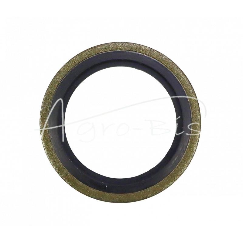 20 vnt - Poveržlė, metalinė-guminė sandarinimo tarpinė su kreipikliu, metrinė 27,2x36,0x2,0 M27 - PMG-27