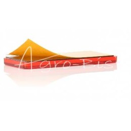 20 vnt - Atšvaitas raudonas stačiakampis galinis UP96x42 klijuojamas 846 - 848